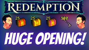 OPENING A HUGE AMOUNT OF KEYS/CASKETS.. │*HUGE GIVEAWAY*│ REDEMPTION CUSTOM RSPS