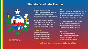 O que o hino de Alagoas representa para nosso Estado?