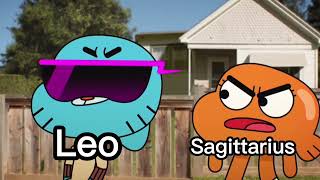 Gumball as Zodiac Signs 2