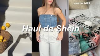 Haul de SHEIN verano 2023 🍊🌞 prendas que necesitas para este verano