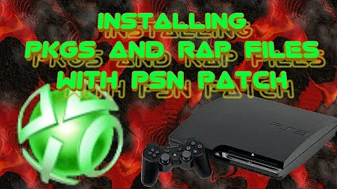 Installing PKGs and RAP Files Using PSN Patch