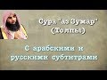 Сура 39 - аз Зумар (арабские и русские титры) Мухаммад Люхайдан