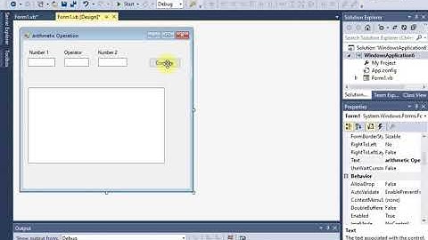 Visual Basic .NET Tutorial  arithmetic Operation