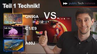 Public Tech Instance Video Samsung S95B QD-OLED Test/Review Teil 1 | vs. C1 | vs. A80J | vs. QN90A