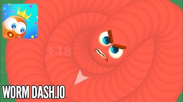 Worm Dash Zone.io - SCORE 150.000 ⚠️ FUNNY GAMEPLAY #3