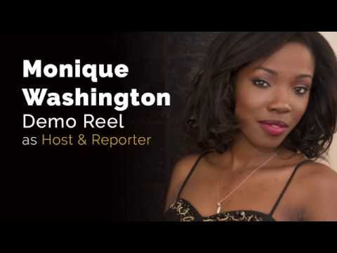 Monique Washington Demo Reel as Host and Reporter - YouTube