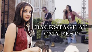 Lanie Gardner- Backstage at CMA Fest 2023 (Hard Rock Stage)