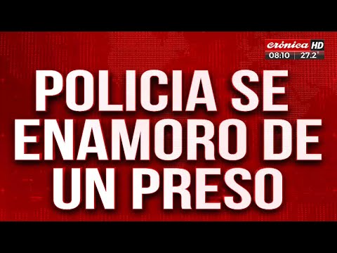 Policía se enamoró de un preso y clama por su amor en las redes sociales