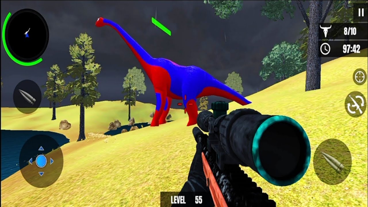 Wild Dino Hunting Zoo Hunter Android Gameplay - #55 - YouTube