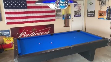 Euro Blue New Felt Replacement/Installation - Refelt in Euro Blue with leveling included.