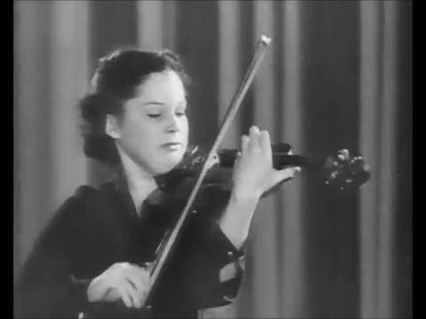 Patricia Travers ▪ The Carmen Fantasy Op. 25 by Pablo de Sarasate ▪ 1948