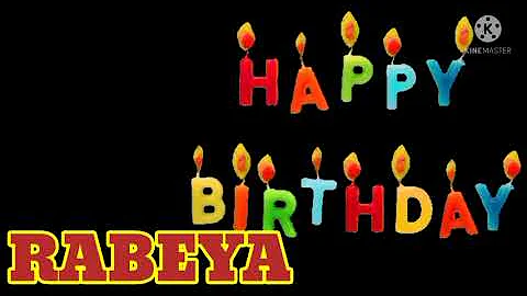 happy birthday to you rabeya//rabeya birthday song