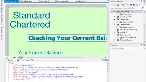 Bank Application ATM PART 3 |  Windows Store apps  C#  | for Absolute Beginners | 2017