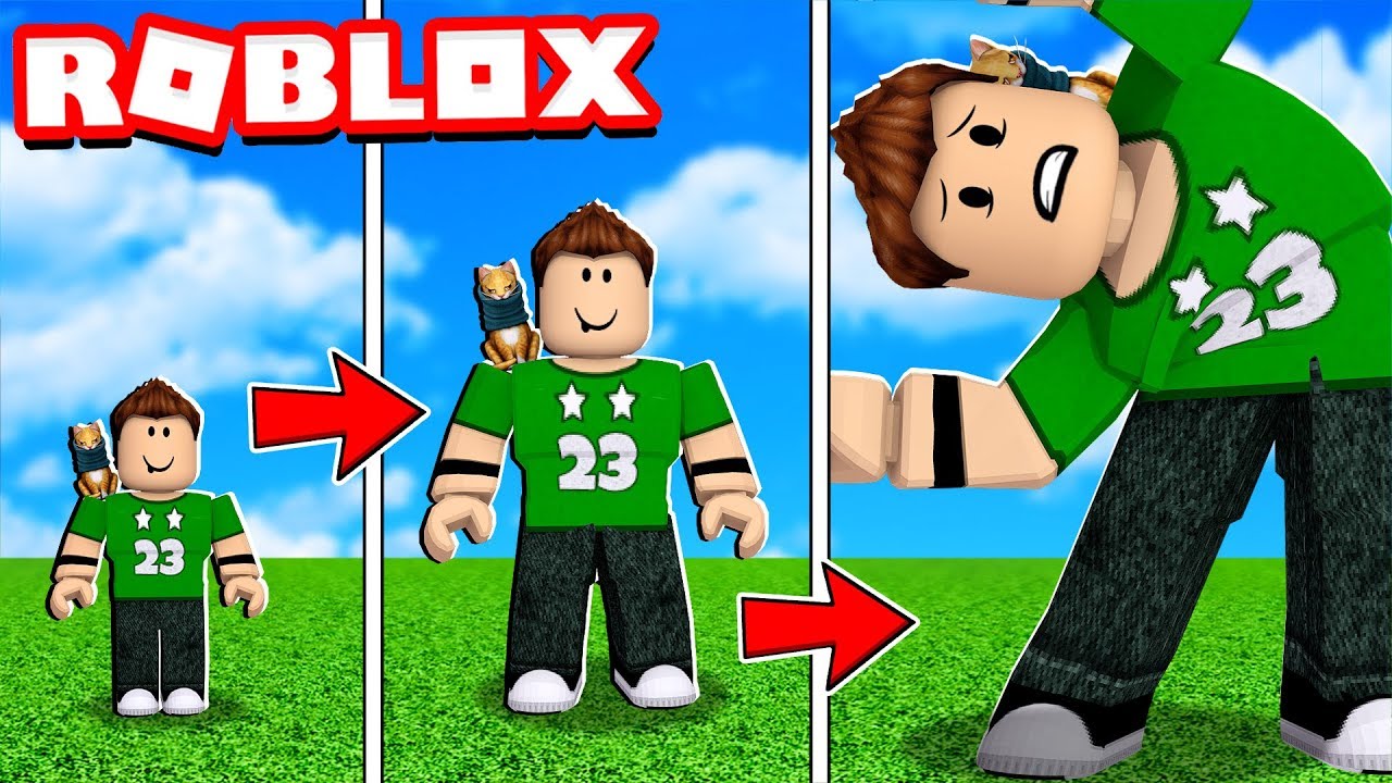 De Enano A Gigante En Roblox Roblox Growing Simulator Youtube - perfil roblox imagenes de roblox