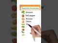 Vegetables in English