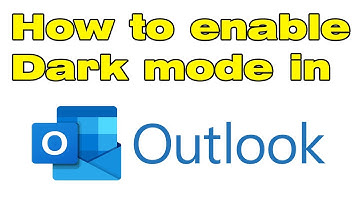 How to enable dark mode in Outlook  for Android