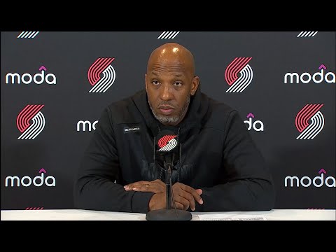 Chauncey Billups: "We gave ourselves a chance." | Portland Trail Blazers | Jan. 8, 2023