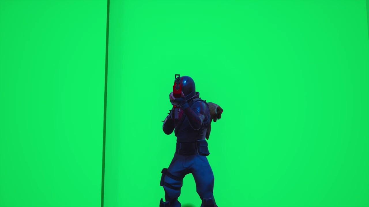 Character Shooting Fortnite Green Screen Youtube