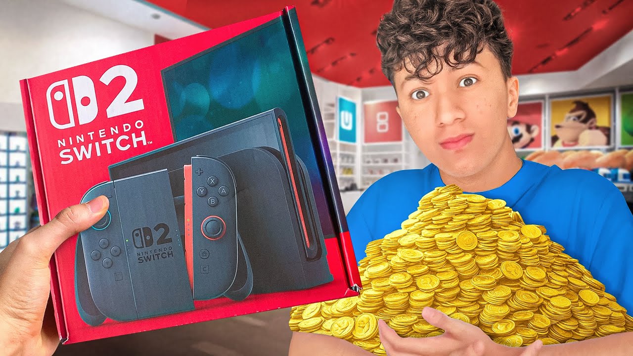 Compre La Nintendo Switch 2 Solo Con Monedas