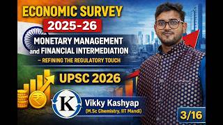 Economic Survey 2025–26: Monetary Management Explained | Chapter 3 | UPSC 2026 Must Watch #upsc