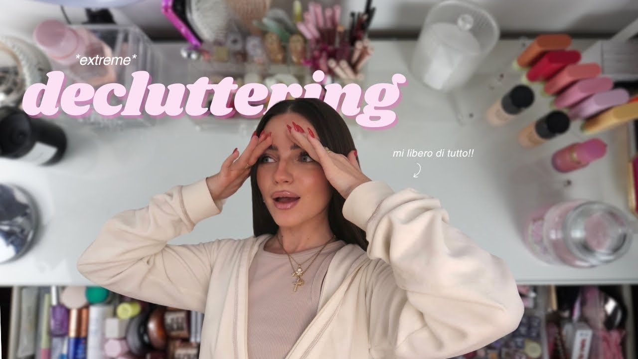 DECLUTTERING *Estremo* 🧺 | Makeup, Skincare & Haircare | federica