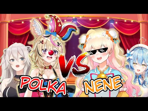 Nene VS Polka! Hololive 5th Gen's Best Comedian?【Hololive/Eng Sub】