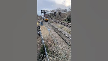 Class 66 66725 passing Leicester south Jct 29/1/25 #trainspotting #class66 #gbrf #railfreight