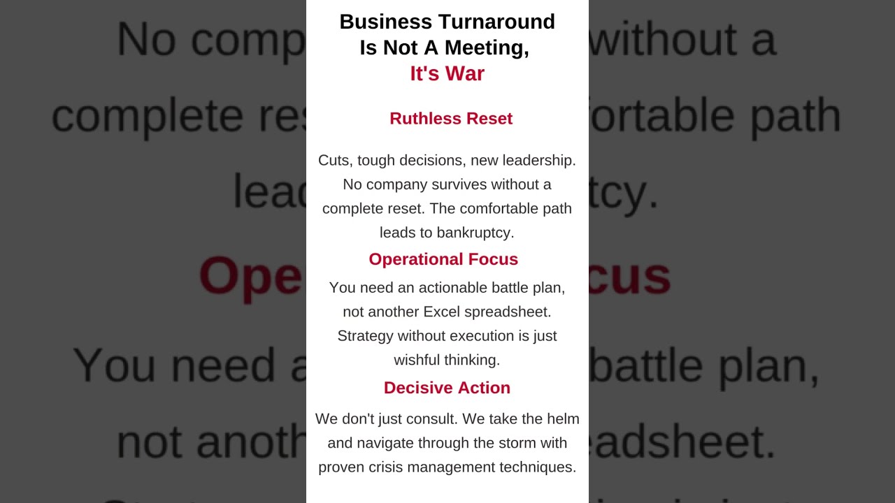 Your Company Doesn T Need Another Consultant It Needs Command 