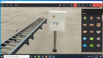 ARRANQUE DIRECTO CON TIA PORTAL Y SAMULACION CON FACTORY I/O