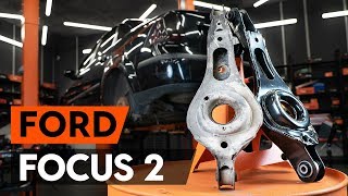 How to replace Dampers and shocks on FORD FOCUS II Saloon (DA_) - video tutorial