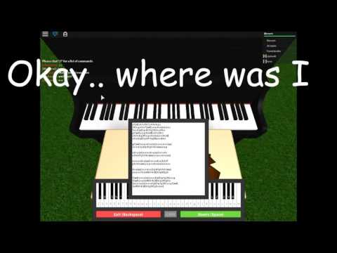 Roblox Piano River Flows Within You Sheet