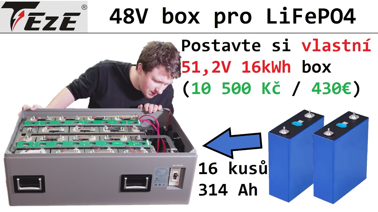 48V box pro LiFePO4 od Teze Power