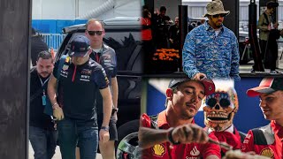 Details Max Verstappen arrives with bodyguards for #MexicoGP | BTS of F1 driver arrivals Guide