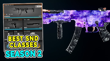 Black Ops 6 Best SnD Class Setups & Settings Season 2! (BO6 Search and Destroy Class Guide)