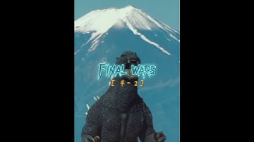 Mechagodzilla 2021 vs final wars Godzilla | #shorts #godzilla