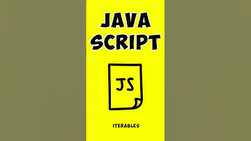 JavaScript Iterables: Basics in 1 Minute