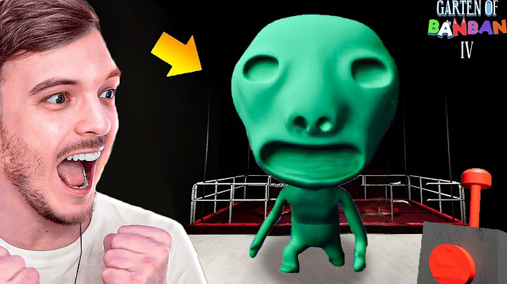 GARTEN OF BANBAN 4 : J'AI TROUVÉ LE MONSTRE DE GARTEN 5 !! ( je suis choqué )