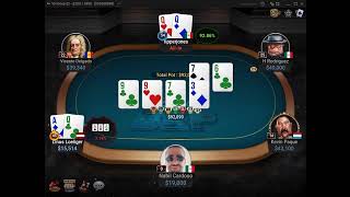 High Stakes Poker Cash Game $100/$200/$400 limitless | LLinusLLove | MunEZ_StaRR | Stefan11222 screenshot 2