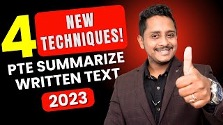 Attention - 4 New Technique 2023 | PTE Summarize Written Text | Tips & Tricks | Skills PTE Academic screenshot 4