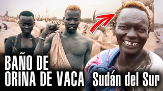 24 horas en ÁFRICA / SUDÁN del SUR / Tribu MUNDARI y sus Costumbres IMPACTANTES / Cómo vive la gente