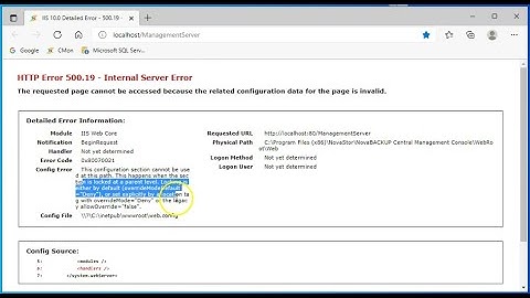 How to fix the 0x80070021 CMon 19.8 website load error
