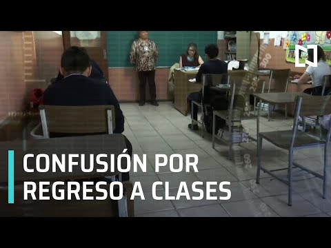 Confusión por regreso a clases en México - Despierta