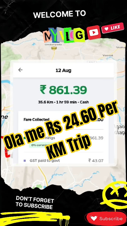 ola me trip ka kitna kamai huaa  #paisa #earnmoneyonline