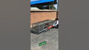 Best Metal Chicken Cage Design 2025 | Strong & Portable Poultry Equipment #chicken #farming