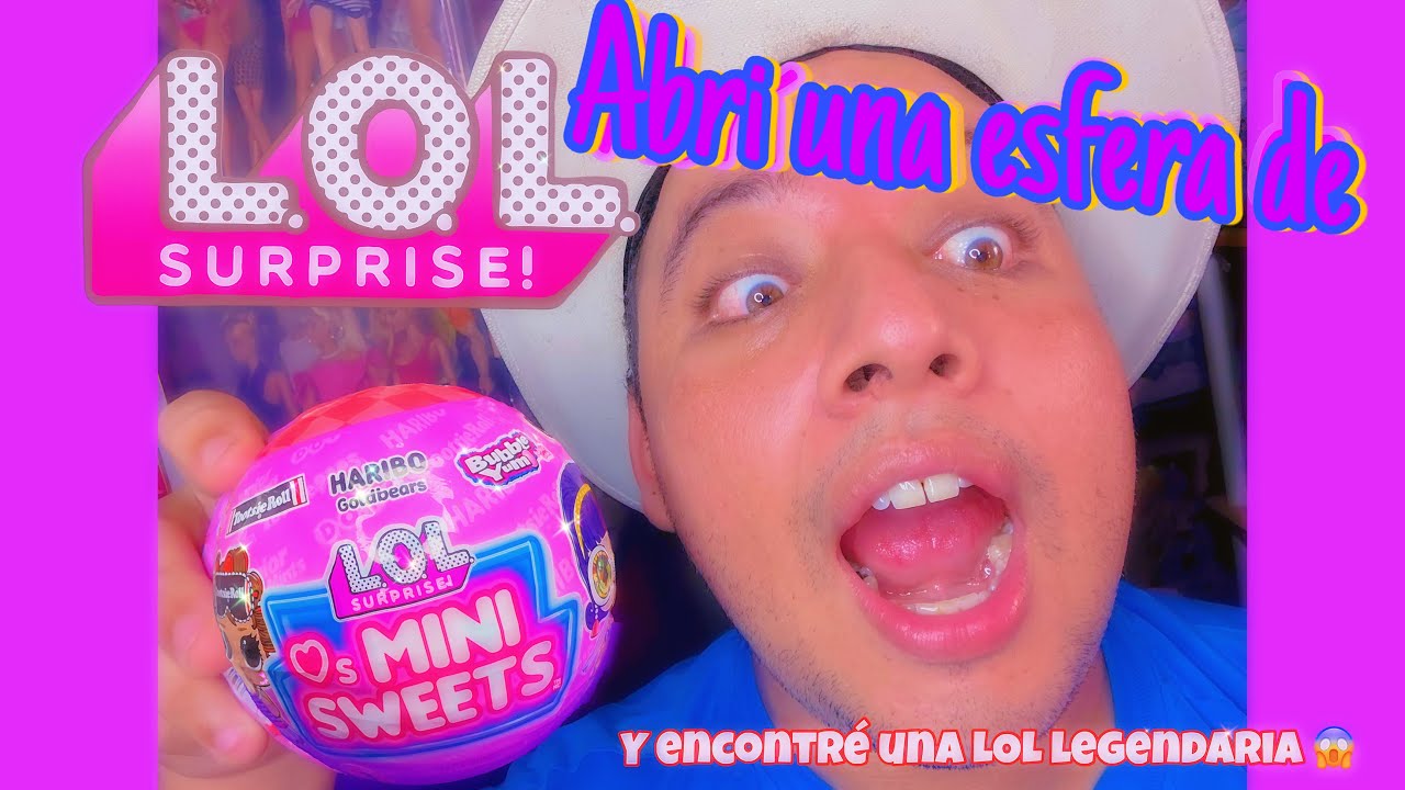 ENCONTRÉ UNA LOL LEGENDARIA EN ESTA ESFERA DE LOL MINI SWEETS 😱🥰