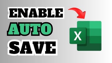How To Enable Autosave in Excel | Full Guide