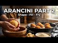 Arancini Part 2 – Crispy Italian Rice Balls with Parmesan