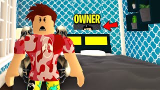 HOTEL OWNER Was WATCHING GUESTS.. I Exposed Him! (Roblox)