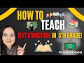 Understanding Text Structures