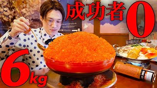 【大食い】いくら丼と痛風鍋6kgを制限時間30分で挑んだ結果【大胃王】